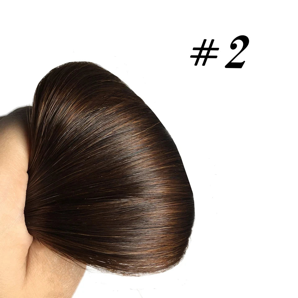 Clip In Hair Extensions Human Hair Brazilian Straight Clip In Natural Black Color Clip Ins Remy Hair 20 22 24 26 Inch 4# Women