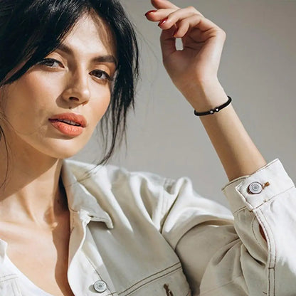 Personalized A-Z Initial Heart Bracelet - Adjustable Braided Name Jewelry